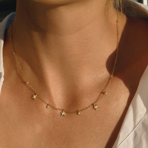 Collar Sencillo De Estrella