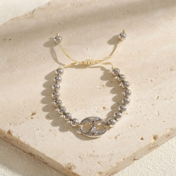 Pulsera Con Forma De Chapa