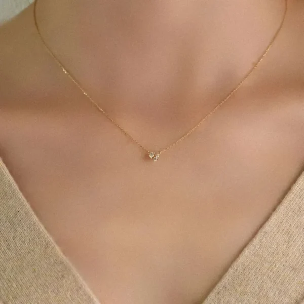 Collar Puntos De Luz Plata 925