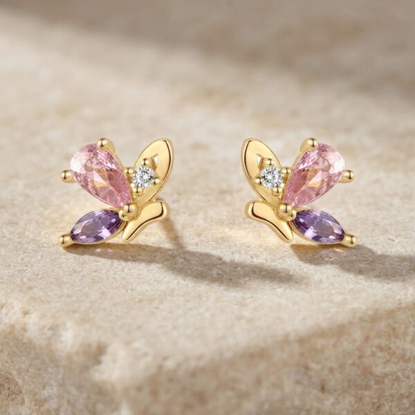 Zarcillo Butterfly Plata 925